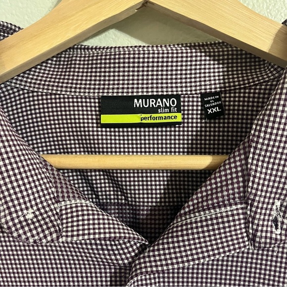 Murano Black and White Casual Button Down Shirt - Picture 3 of 4